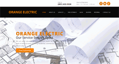 Desktop Screenshot of orangeelectric.com